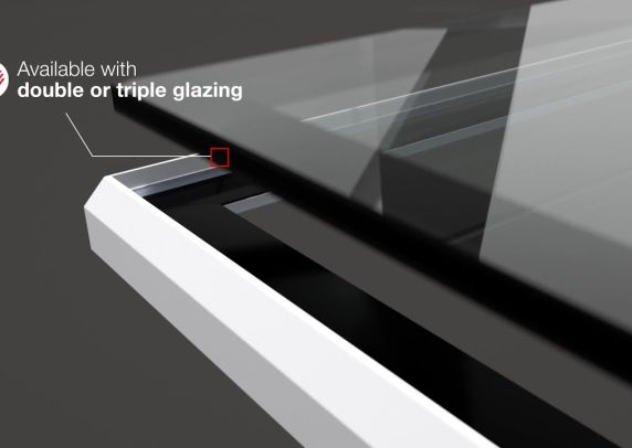 Luma Flat Glass Roof Lights